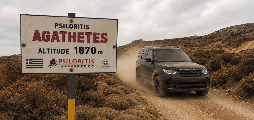Luxury vehicle providing private transportation in Crete